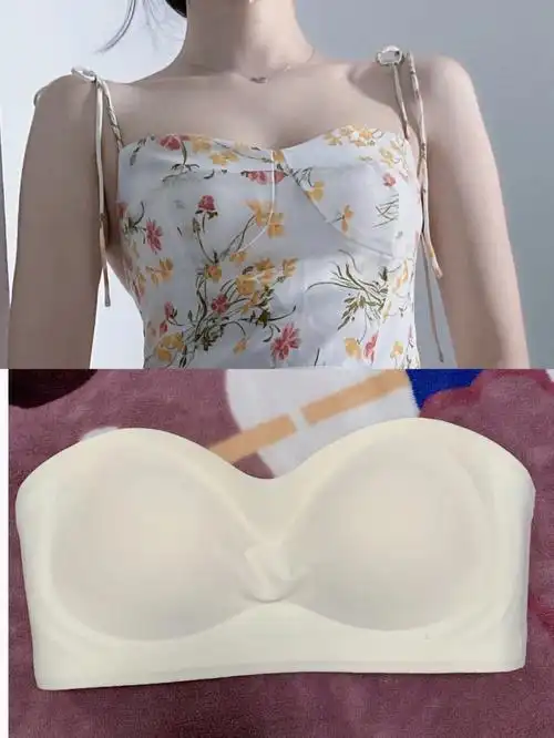 我也不想夸啊可能这件无肩带内衣真的不掉