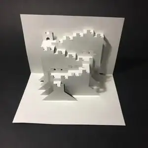 展柜模型长城建筑纸浮雕装饰手工制作立体构成作品纸雕贺卡图纸