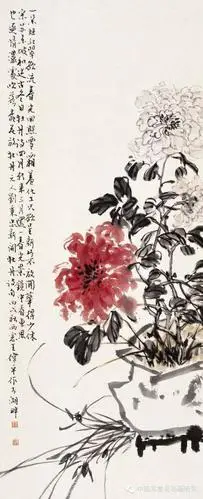 盘点历代名家笔下的那些牡丹(第六辑)_李苦禅