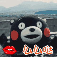 熊本熊-你好美女表情包-表情包网站