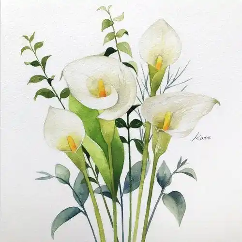 花水彩画简单 花水彩画简单入门