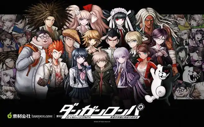 日本动漫插画壁纸众人图片下载现在加入素材公社即可参与传素材送现金