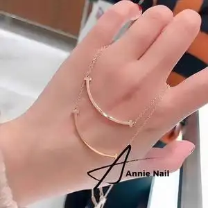 tiffany蒂芙尼官网笑脸项链女大小号mini轻奢满钻微笑