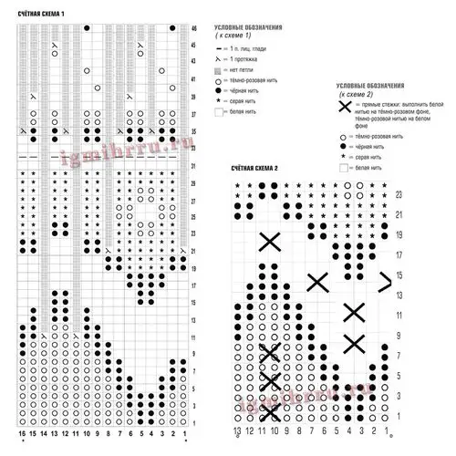 一波棒针编织提花毛衣图解正在向你奔来请接好