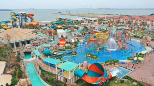 7月9日,泉州八仙过海欢乐水世界迎来开园试营业