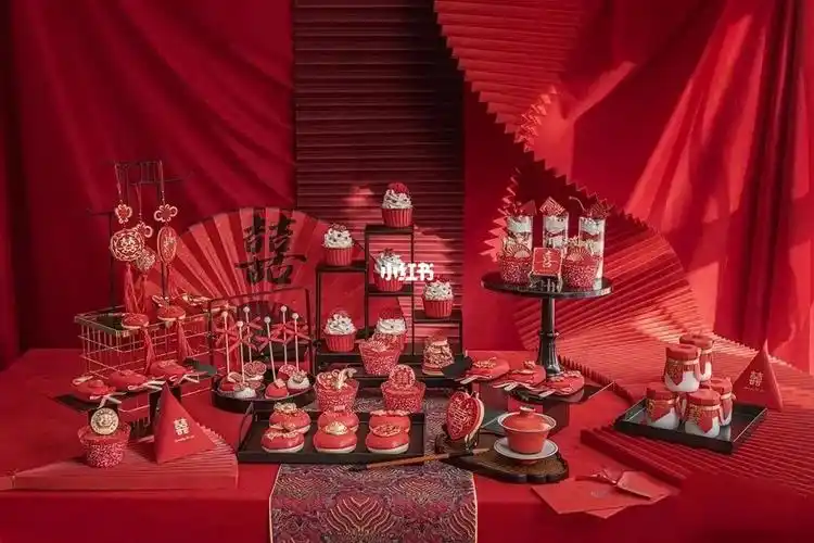 新款中式婚礼摆台
