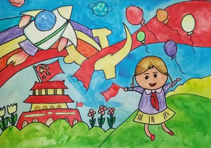 百年华诞书林二小西苑校区童心向党优秀绘画作品展第二期