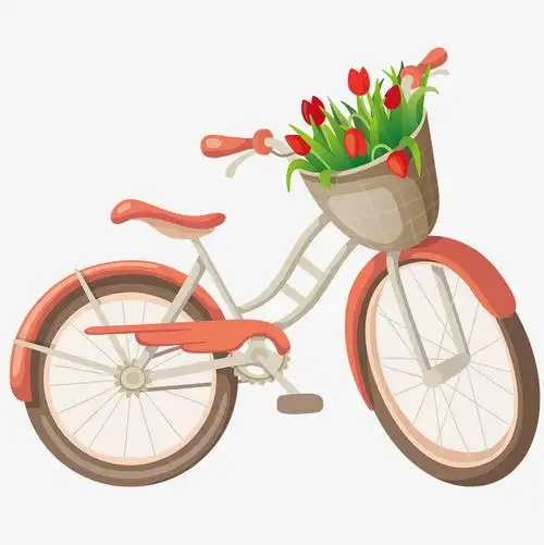 手绘卡通自行车矢量图图片免抠png素材免费下载,图片编号3376153_搜图