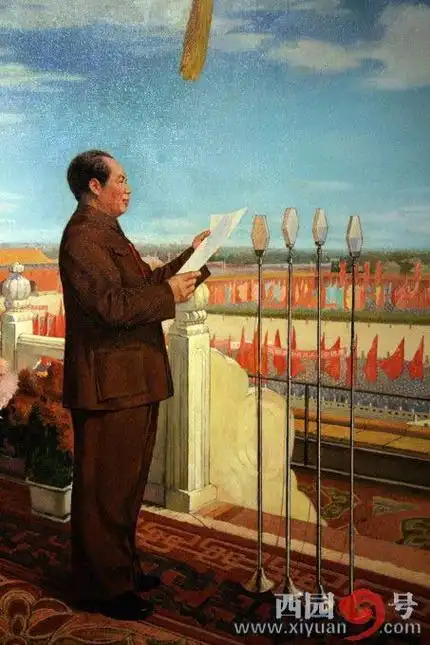 经典油画赏析《开国大典》