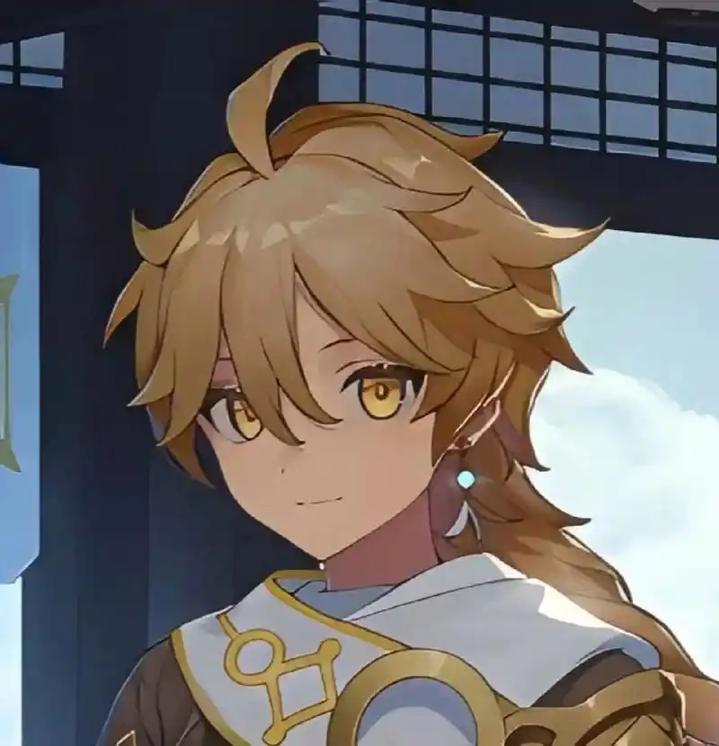 一些很米的官图(原神空单人)  他好可爱,,,()