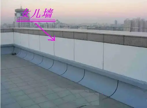 女儿墙实物图女儿墙实物图立面图