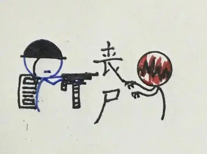 火柴人版的丧尸0769♂15(南庾出品)#火柴人 #自创画风 # - 抖音