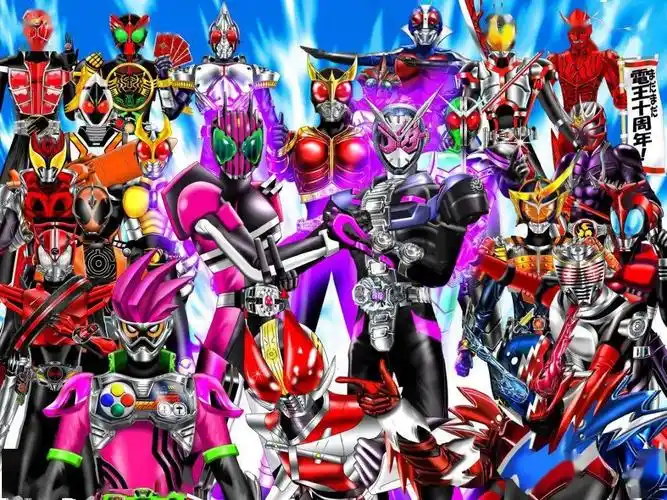 十张平成假面骑士壁纸【究极红目kuuga】_正义