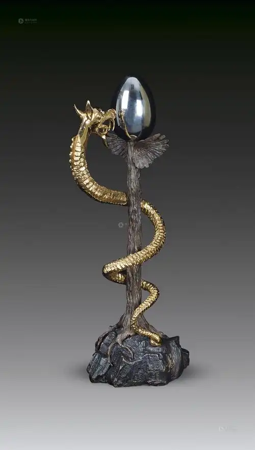 0722 赫尔墨斯神杖 铜