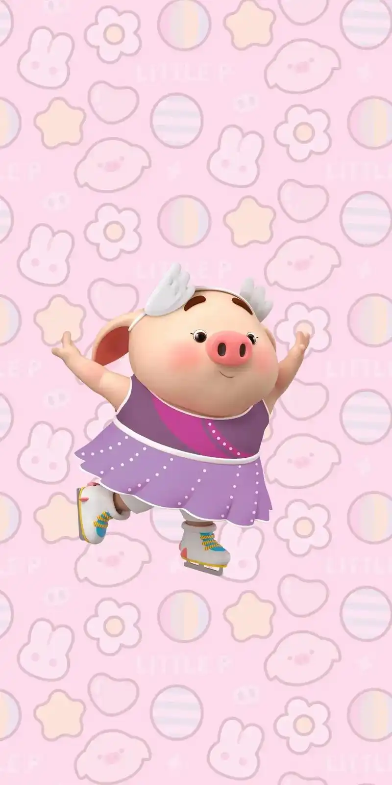 猪小屁的壁纸来一波.#猪小屁#猪#可爱#壁纸#卡通 - 抖音