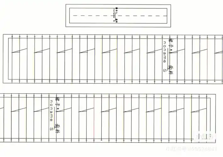 bjd六分百褶裙纸样分享