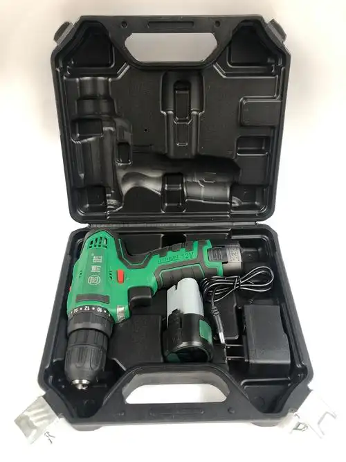 电钻博诺充电12v双速锂电手枪电动螺丝刀起子电钻