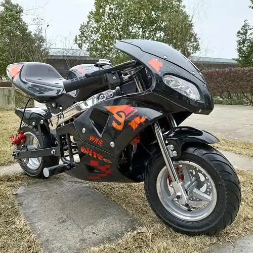 【加燃油】小孩儿童骑的烧油摩托车可坐大人 新款小型迷你摩托小跑车