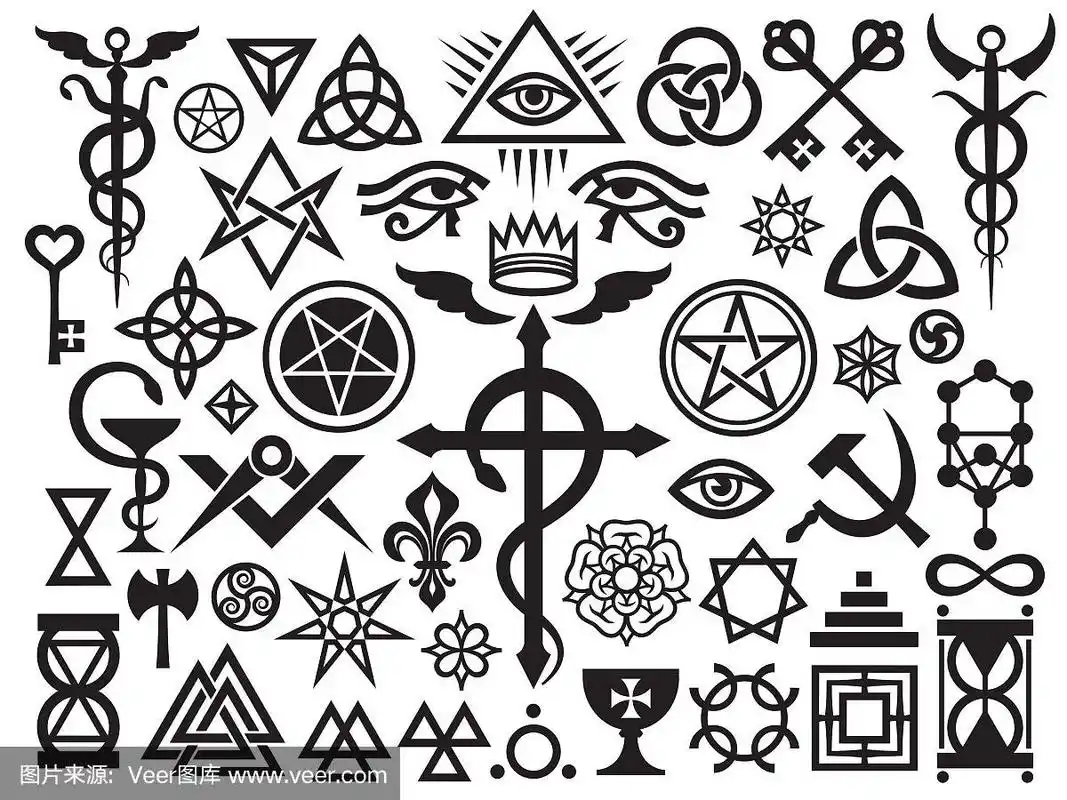 中世纪神秘符号和魔法邮票的起源