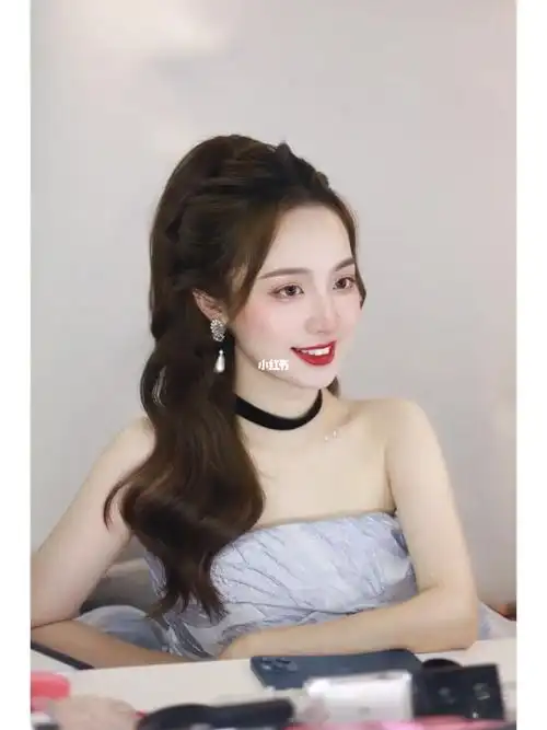 半扎公主头,让每位仙女都是发量王者