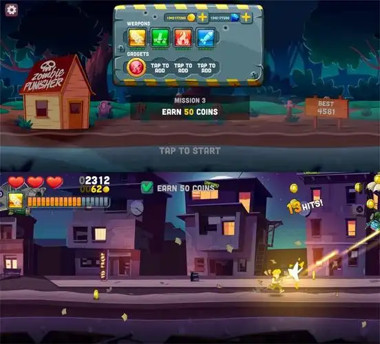 安卓横版2d冒险闯关游戏亡灵小队