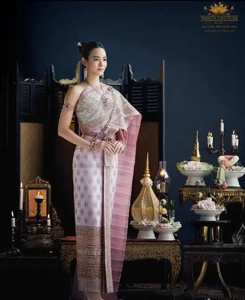 泰国女星穿传统泰服集合