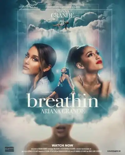 ariana grande a妹外网粉丝的海报作品