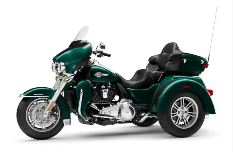 哈雷戴维森tri glide三轮摩托车摩博会实拍