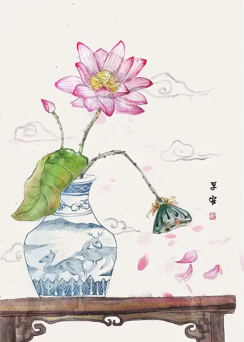 中国元素|商业插画|插画|霏霏阿霏 - 原创设计作品 - 站酷 (zcool)