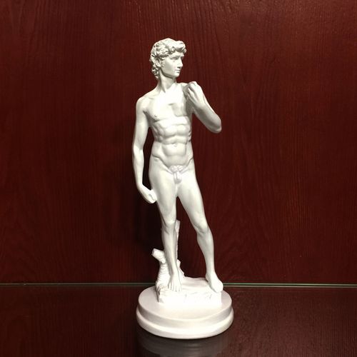 意大利佛罗伦萨旅游纪念立体手工彩绘工艺品大卫雕塑装饰摆件包邮