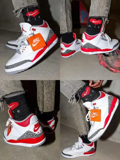 3 fire red91预计9月10日全尺码发售#巴库的鞋  #巴库  #aj  #aj3