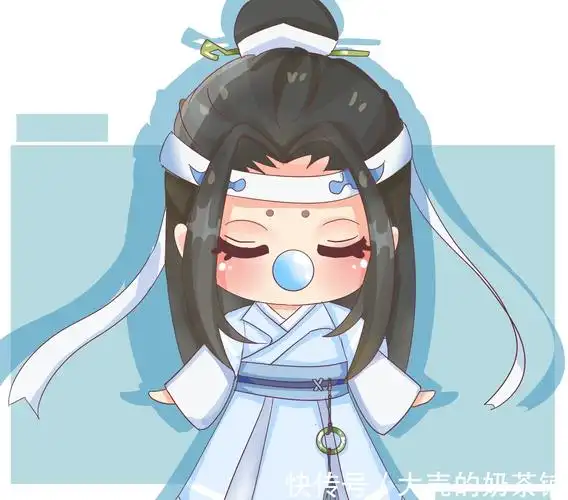 谢怜简笔画q版 花城谢怜简笔画q版