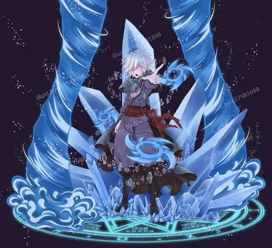 求一张dnf冰结师的高清壁纸.高分.