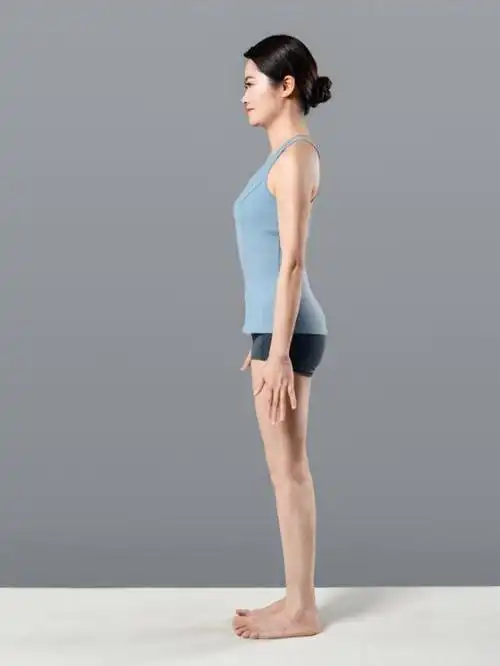 瑜伽山式站姿,这一挺拔如山,灵动如风的站姿,被誉为瑜伽世界中的一颗