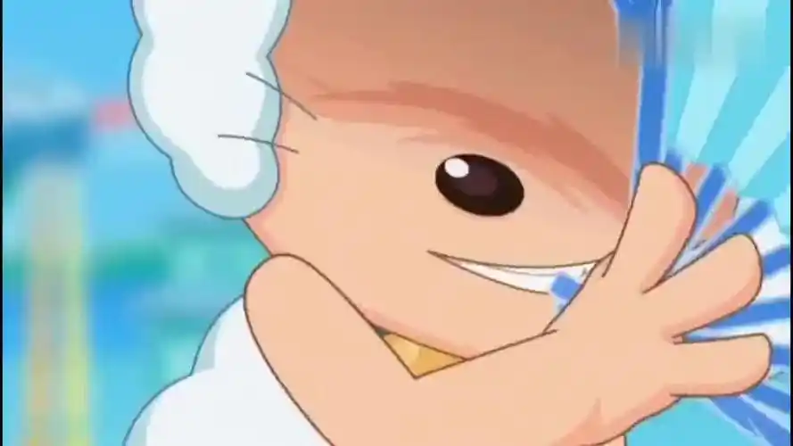 喜羊羊与灰太狼:喜羊羊和爸爸玩得太开心啦,他终于有父爱了