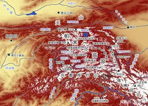 帕米尔高原中国领土最西端清朝八帕是如何划分的