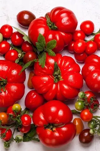 一些西红柿,蔬菜,叶子 iphone 壁纸