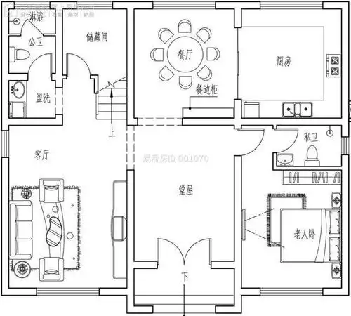 业主前期提供了具体的平面布局 立面效果图作为参考资料 后期设计师