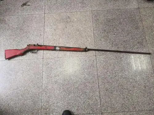 陇县公安局火烧寨派出所收缴一支土枪