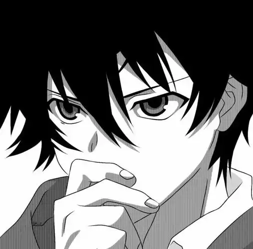 今日份动漫男生黑白头像微信头像