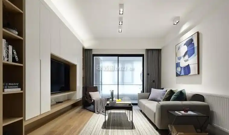 北京市现代风格105平米装修效果图案例_百屋装饰装修设计案例