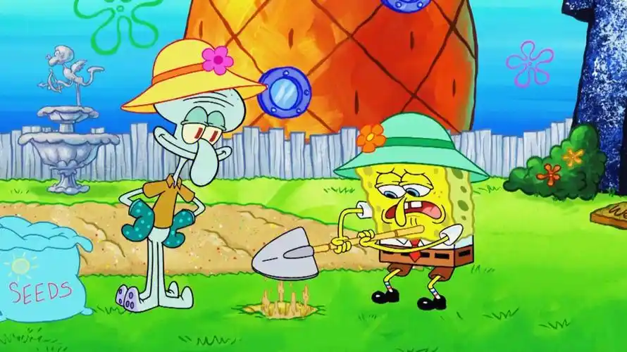 海绵宝宝壁纸比奇堡最精致的男人