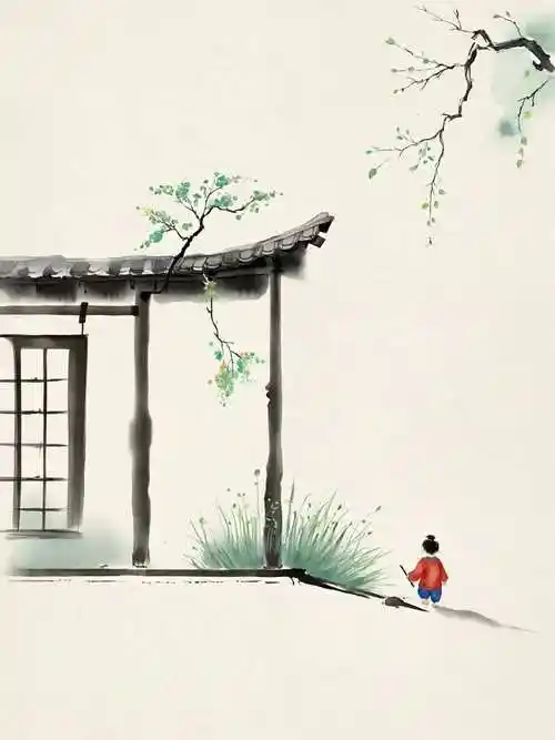 一组极简小画,清新,淡雅,唯美!