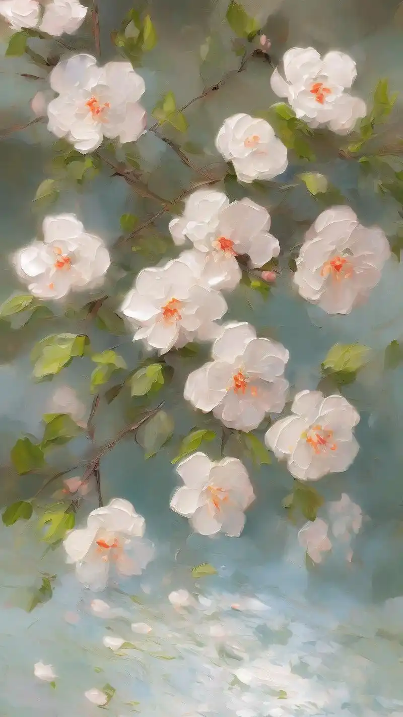梅花主题抖音背景图片94