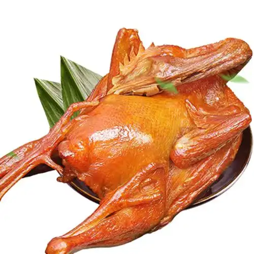 温州特产藤桥牌熏鸡原味5只礼盒装腊鸡三黄鸡生鸡特色小吃美食品