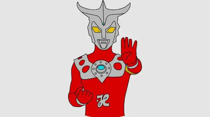 奥特曼简笔画之赛罗的恩师雷欧奥特曼,亲子,早教,好看视频