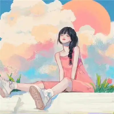 温柔好看的手绘动漫女生头像最新