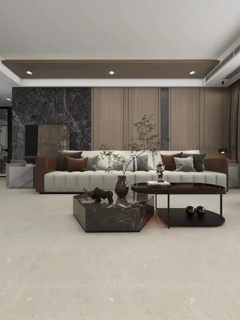 简一大理石瓷砖宝格丽灰-不露锋芒的高级感.在团流纹,裂纹等不 - 抖音