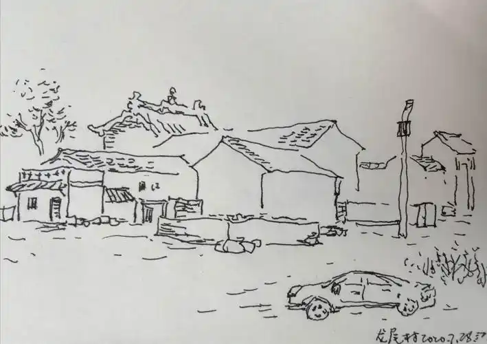 乡村情缘 牛江春速写