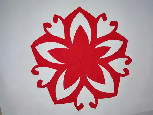 河西小学三年级五班 剪纸作品展示